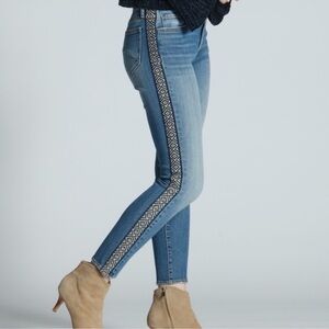 Driftwood Jackie High Rise Tetris Jeans Size 28